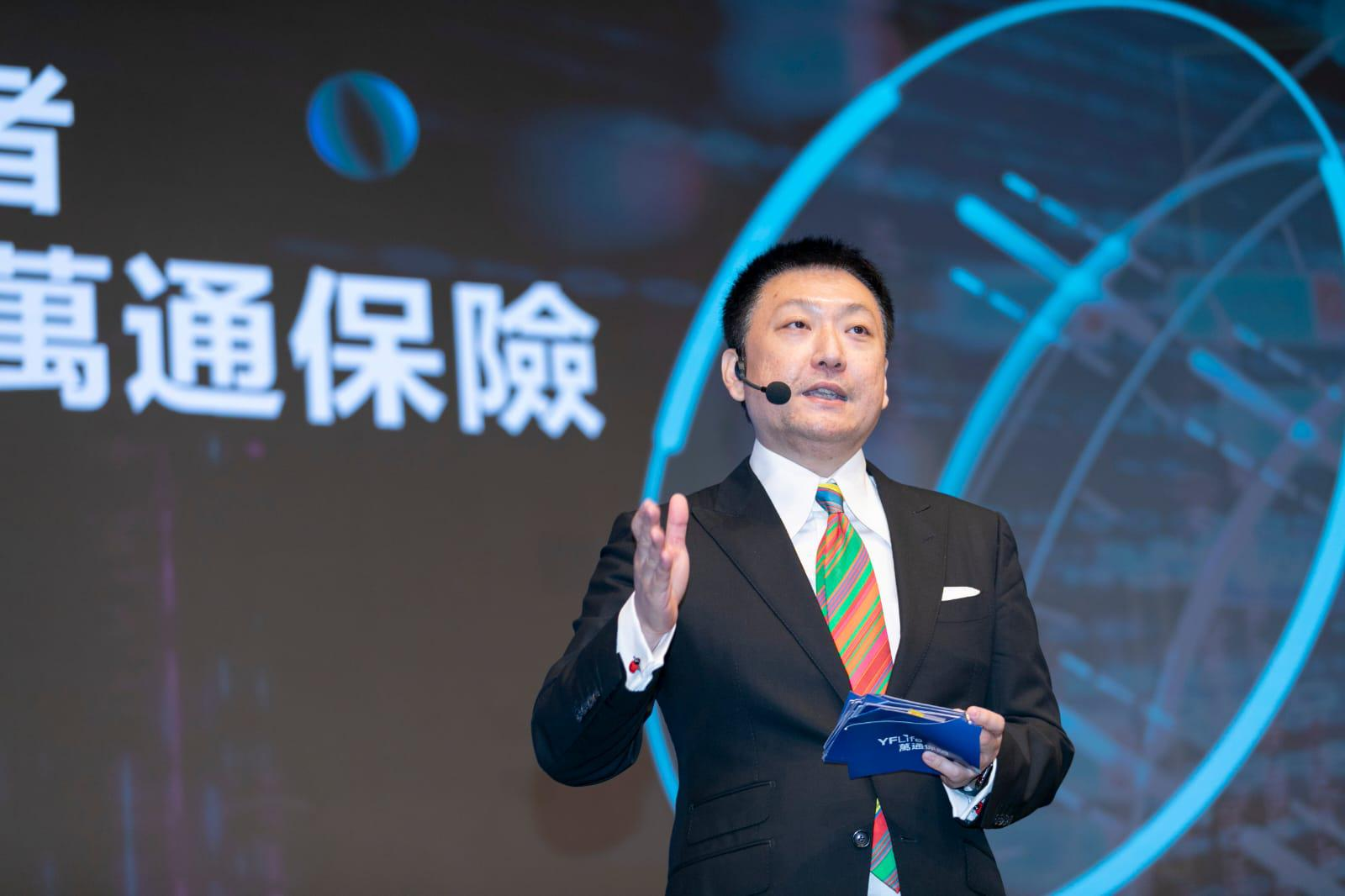 万通保险副首席业务总监叶志堃先生为营业大会揭开序幕。