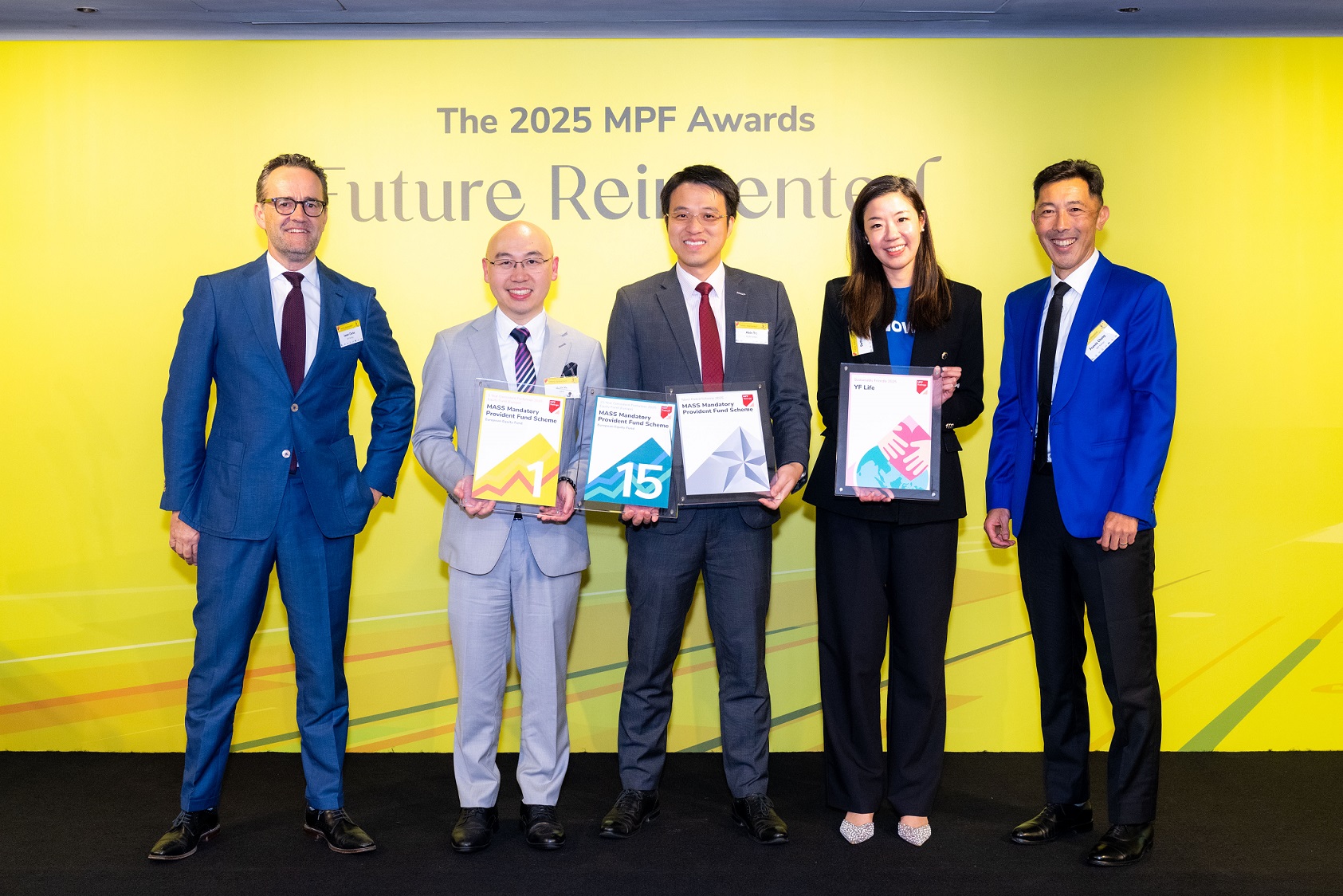 YF Life Trustees received 4 prestigious accolades at MPF Ratings' "2025 MPF Awards".