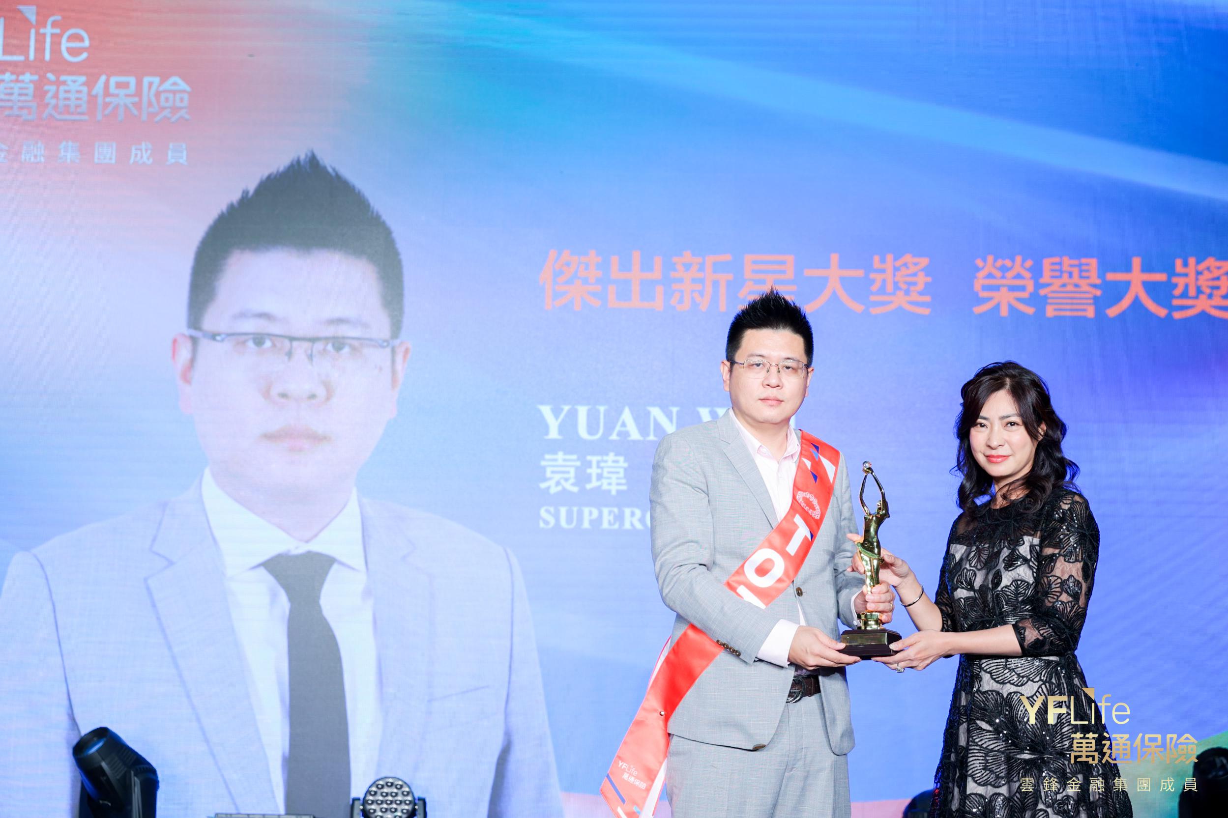 傑出新星大獎榮譽大獎得主袁瑋